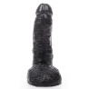 Hung System Gode Cesar Hung System 15 x 5 cm Noir